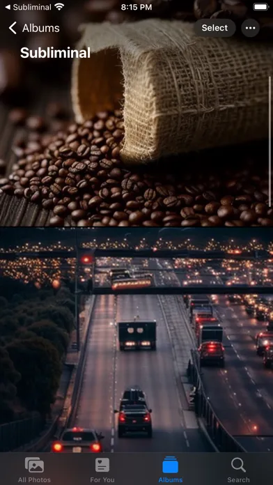Subliminal Screenshots