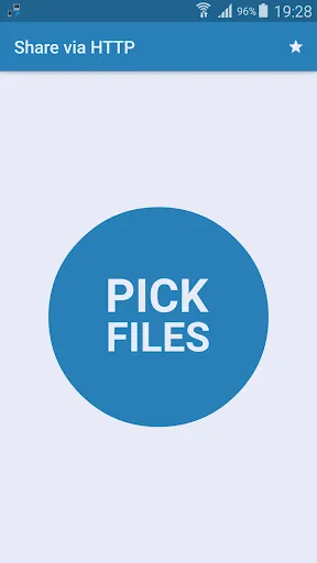 Share via HTTP - File Transfer スクリーンショット