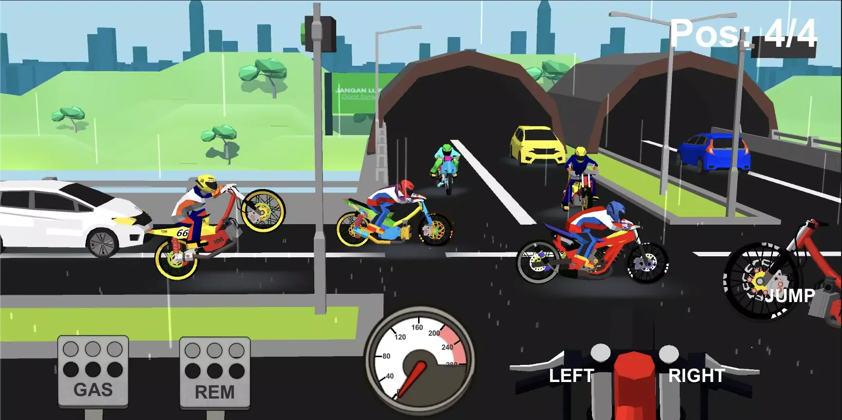 Indonesia Drag Bike Racing 3D Screenshots