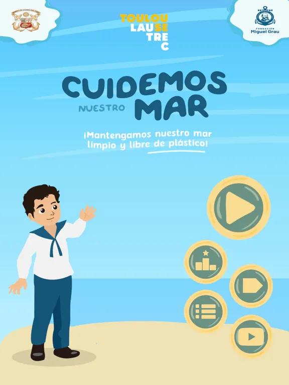 Capturas de tela do Cuidemos Nuestro Mar iPad 