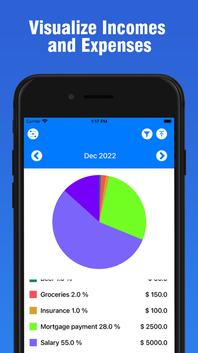 Checkbook Register: AI Scanner Screenshots