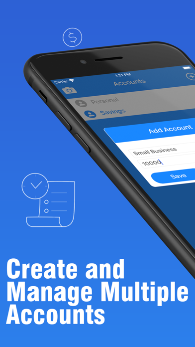 Checkbook Register: AI Scanner Screenshots