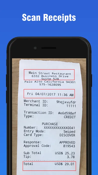 Checkbook Register: AI Scanner应用截图