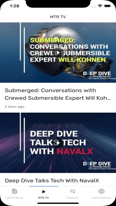 تصاویر Marine Tech News