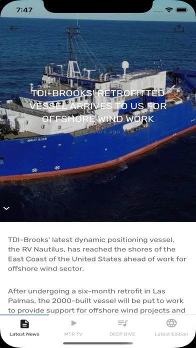 تصاویر Marine Tech News