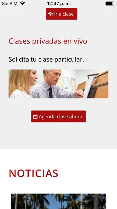 Capturas de tela do HI-SPANISH