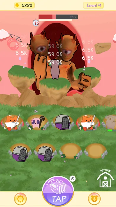Merge Critters: Idle Tycoon Ekran Görüntüleri