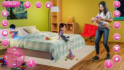 Virtual Mom Simulator Games 3D Ekran Görüntüleri