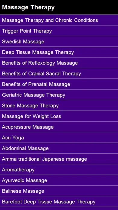 Best Massage Therapy Screenshots