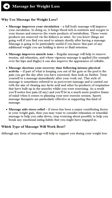 Best Massage Therapy Screenshots