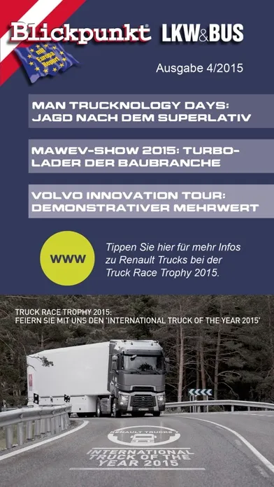 Zrzuty ekranu Blickpunkt LKW & BUS