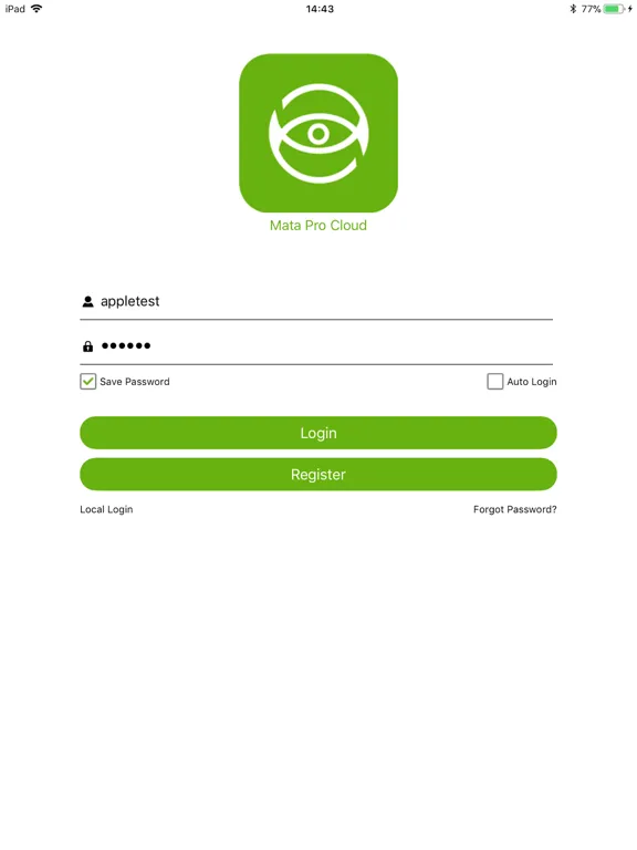 Скриншоты Mata Pro Cloud iPad 