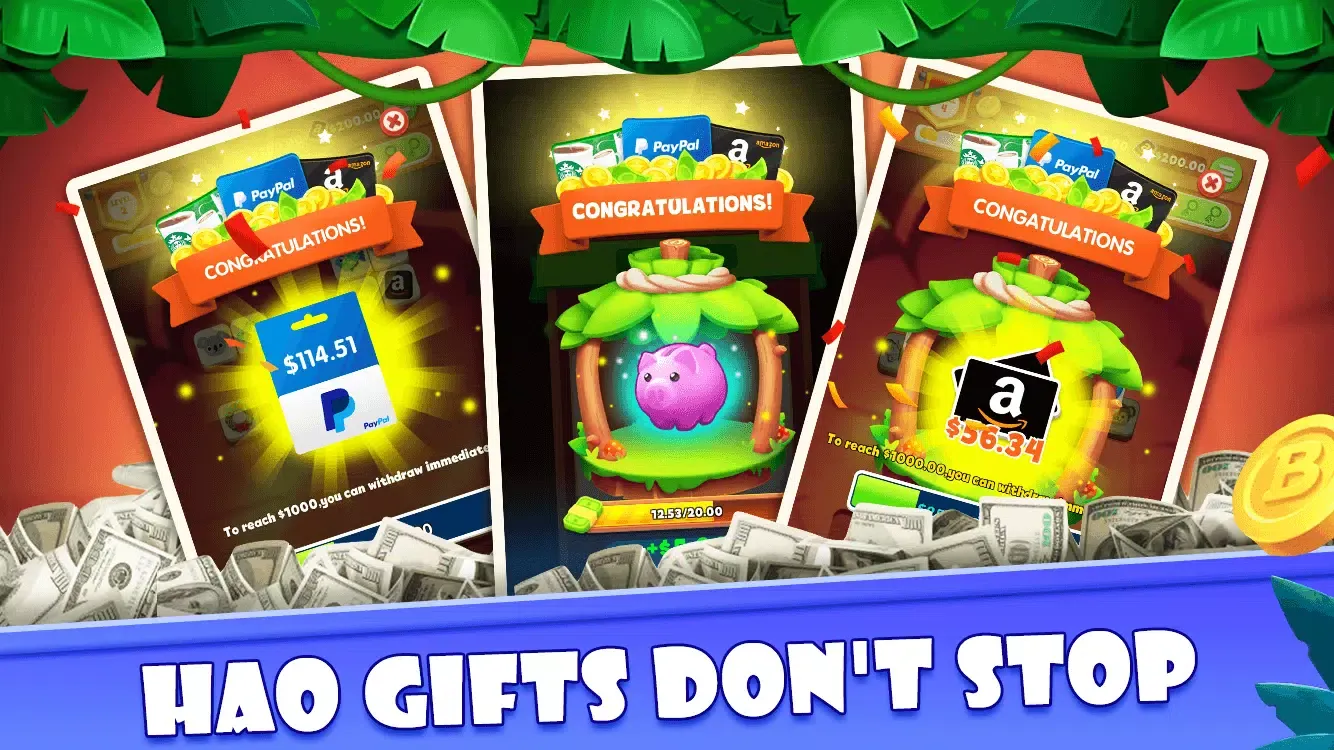 Ảnh chụp màn hình của cash tile:real money game