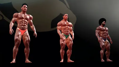Tangkapan skrin Iron Muscle Bodybuilding game
