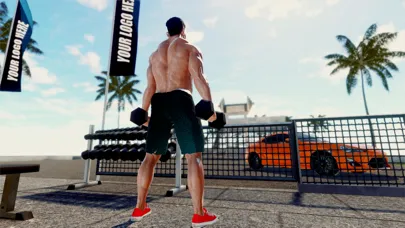 Tangkapan skrin Iron Muscle Bodybuilding game