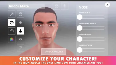 Tangkapan skrin Iron Muscle Bodybuilding game