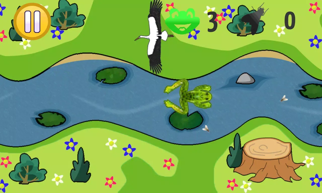 Tangkapan layar Pixel Frog