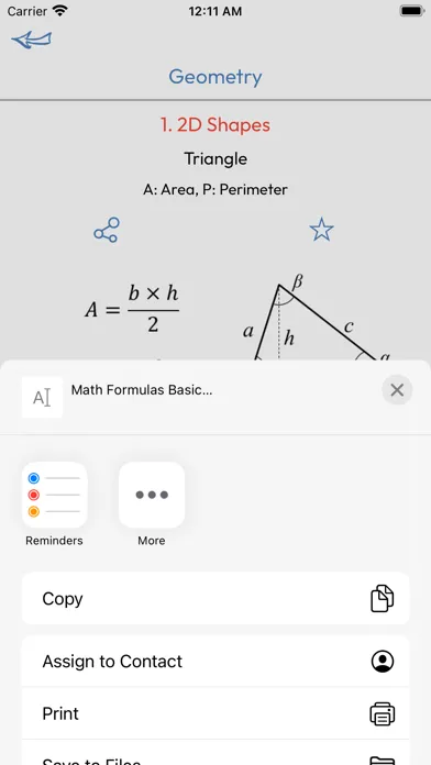 Math Formulas Basic應用截圖