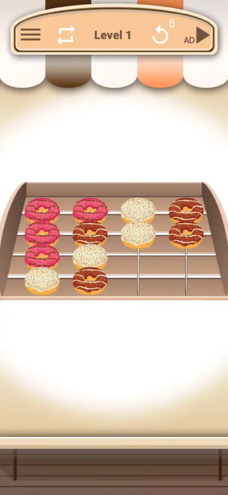 Donut Sort 스크린샷