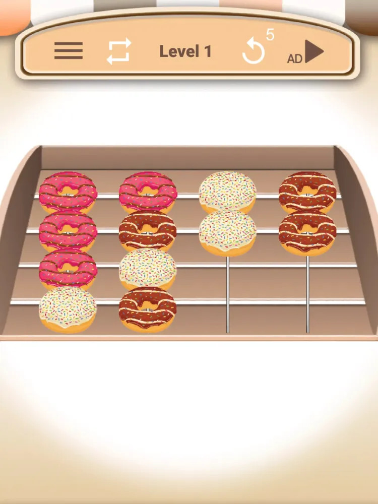 Donut Sort 스크린샷