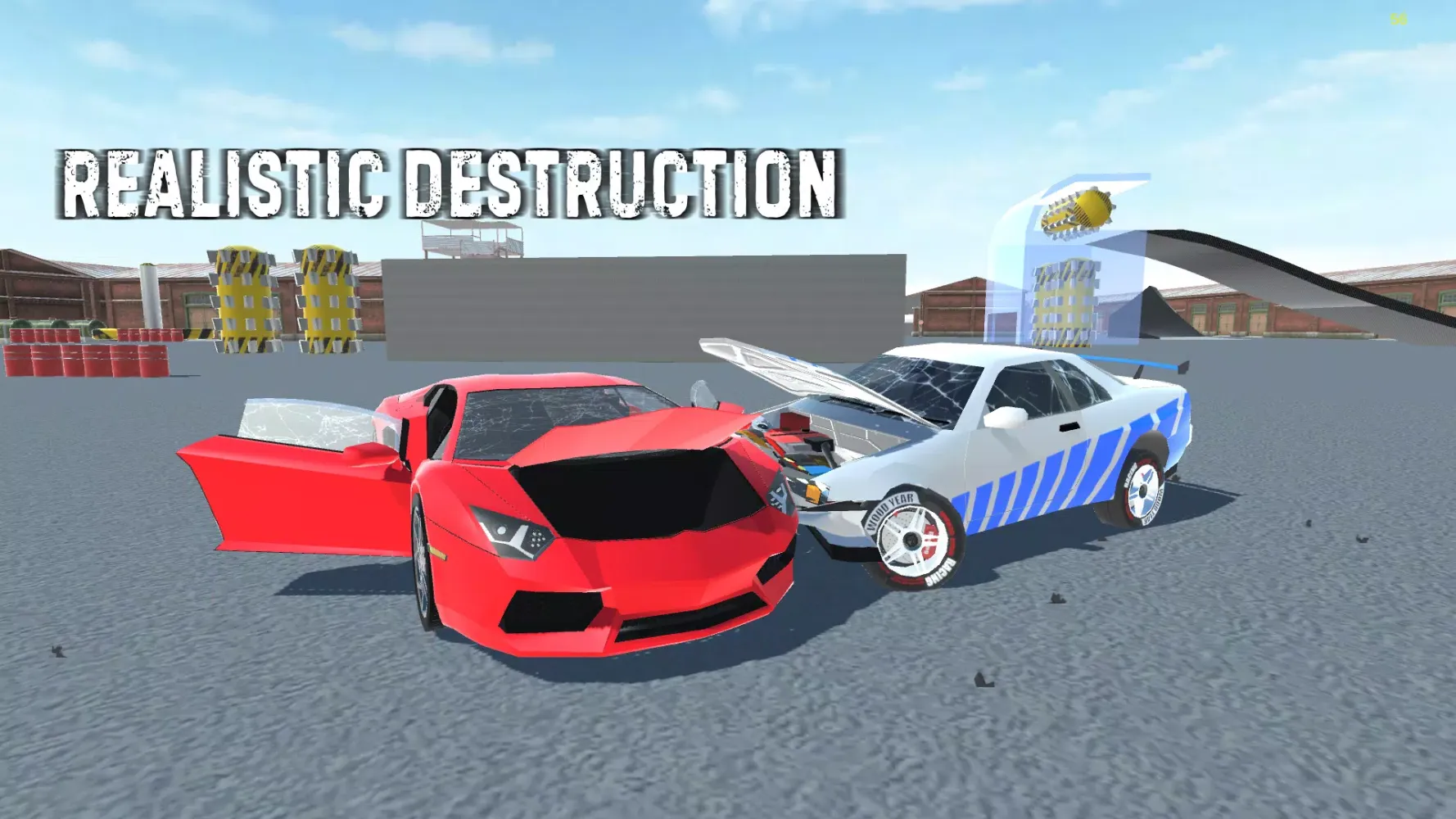 Скриншоты Car Crash X Race Simulator 3D