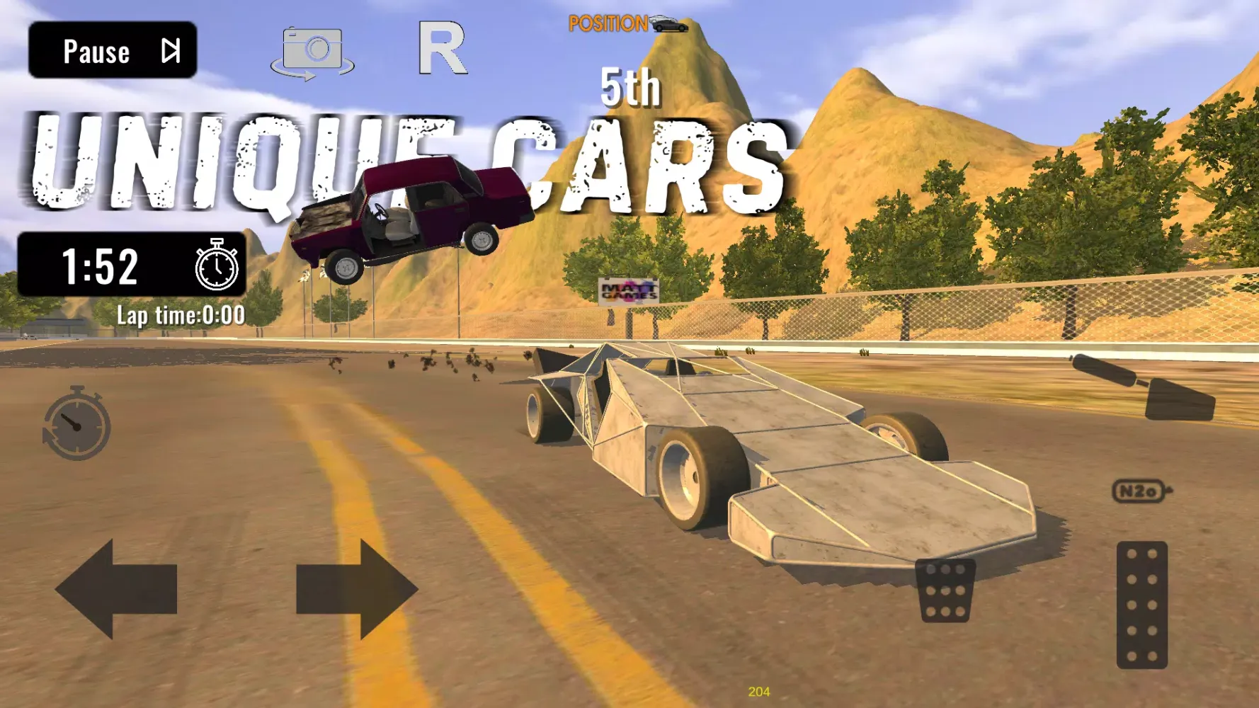 Скриншоты Car Crash X Race Simulator 3D