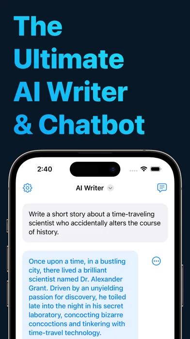 AI Writer - Writing Assistant Screenshots