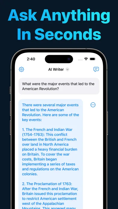 AI Writer - Writing Assistant Screenshots