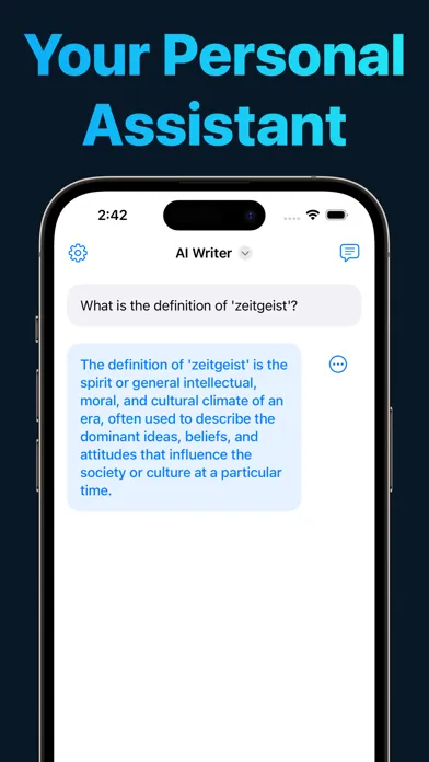 AI Writer - Writing Assistant Screenshots