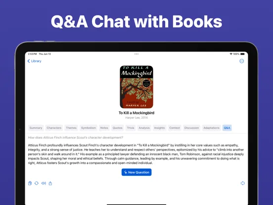 Screenshot di AI Book Summaries - BookPal iPad 