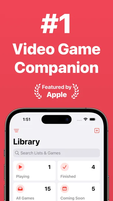 Tangkapan skrin Video Game Tracker - GameLog