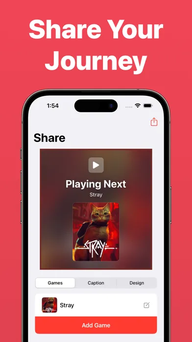 Tangkapan skrin Video Game Tracker - GameLog
