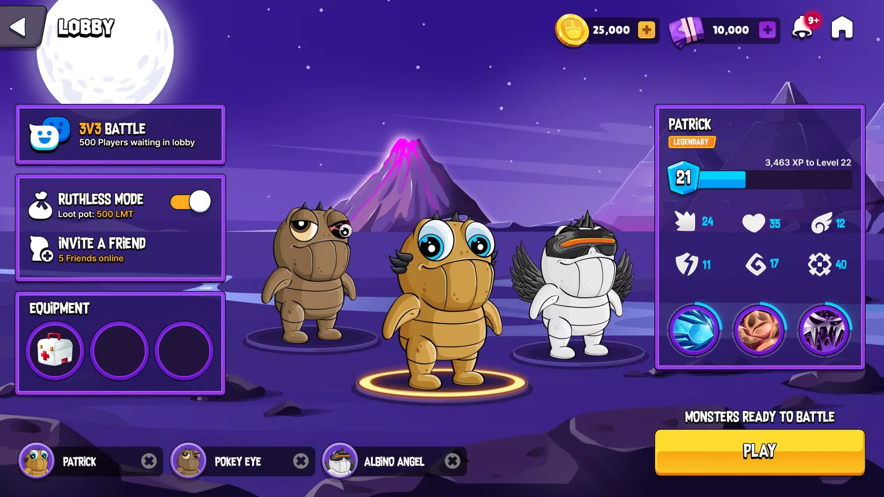 Captures d'écran de Love Monster: Arena of Legends