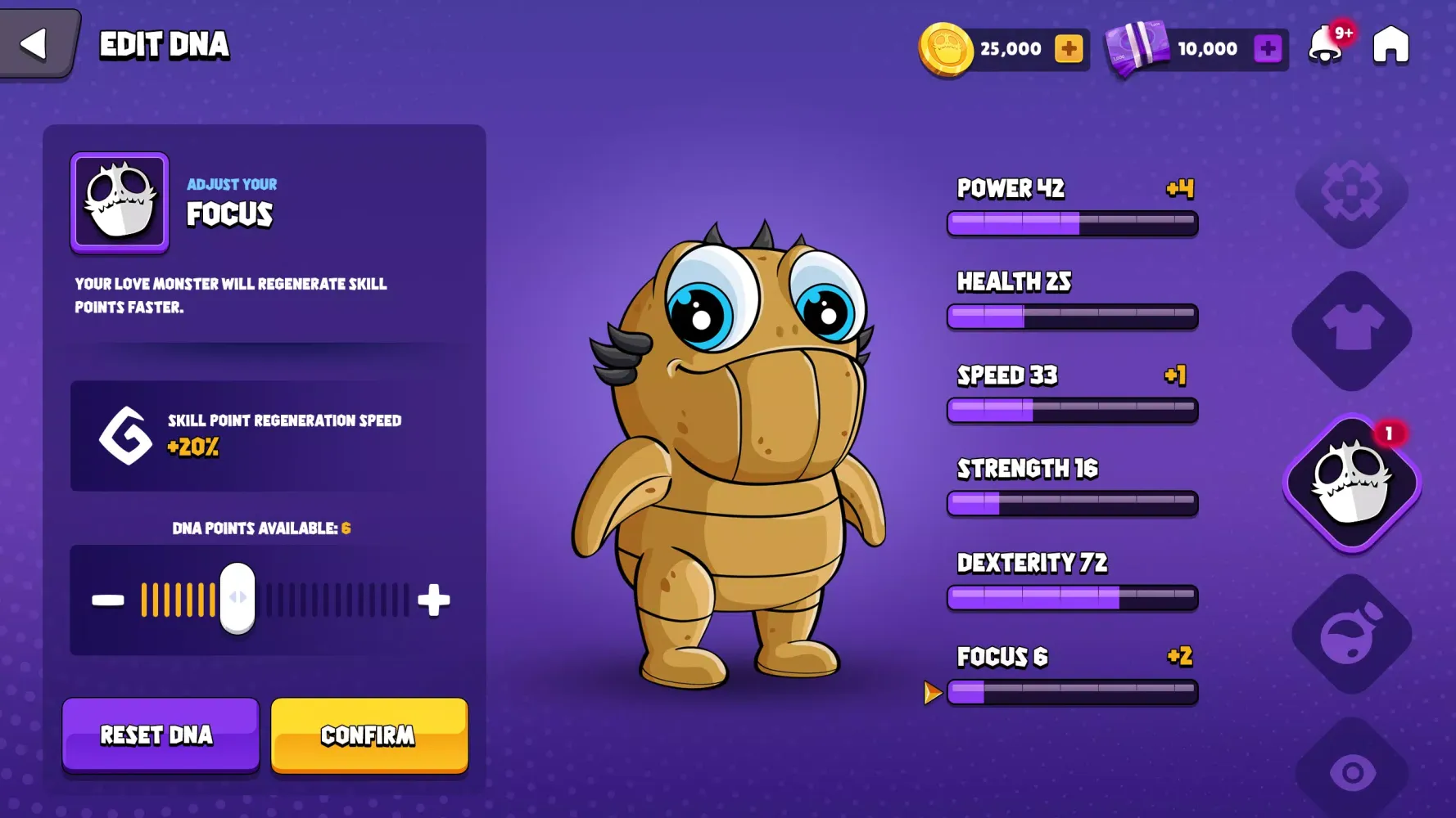 Captures d'écran de Love Monster: Arena of Legends