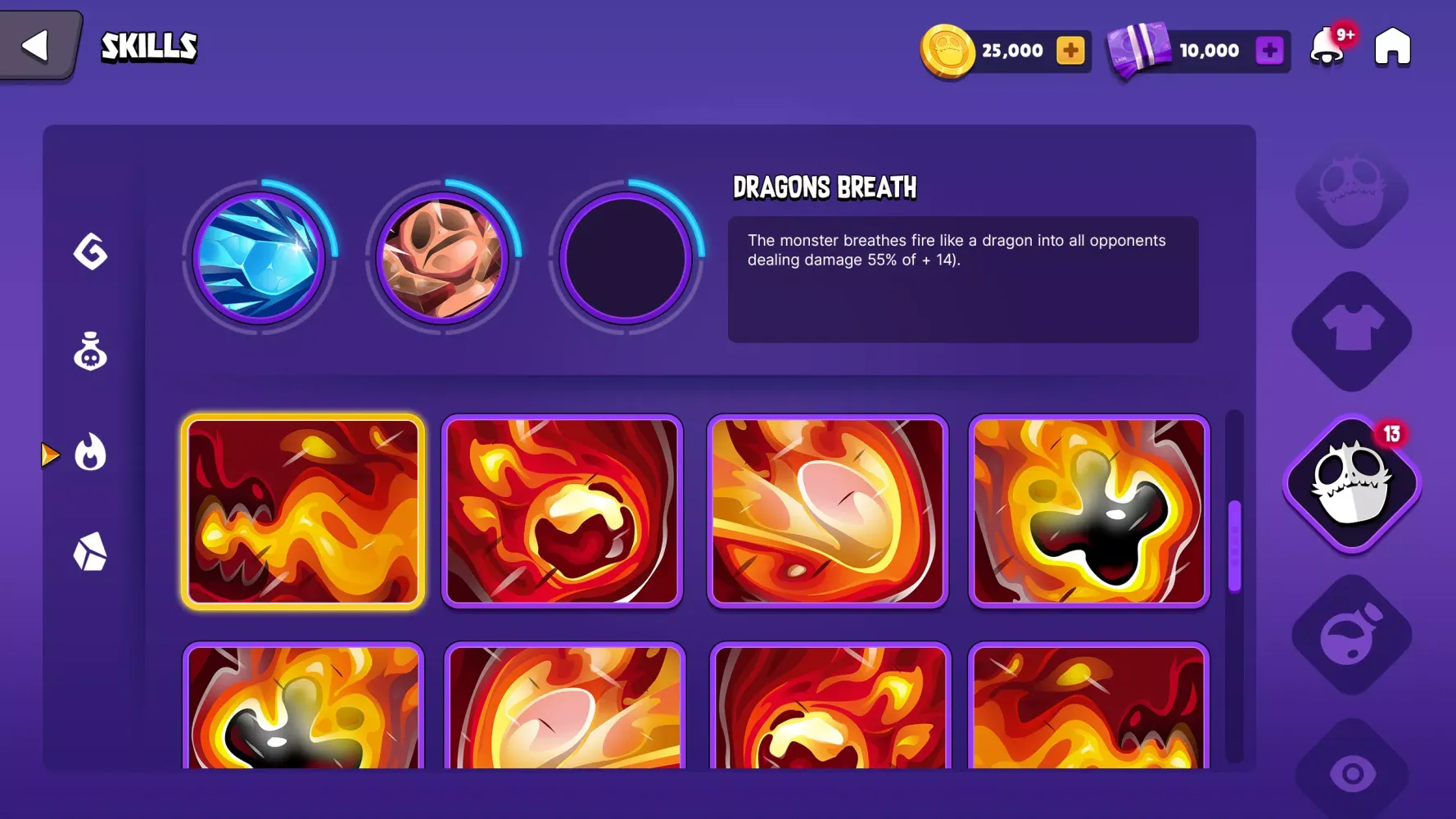 Captures d'écran de Love Monster: Arena of Legends