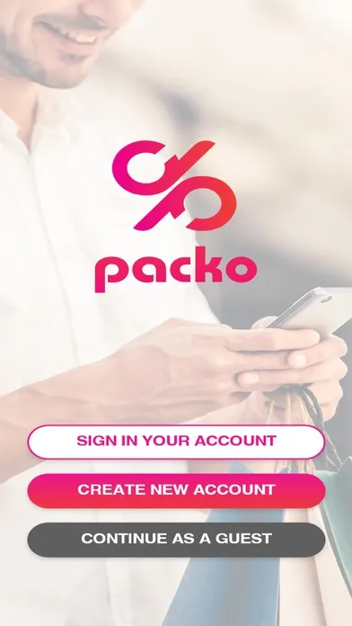 Zrzuty ekranu Packo App