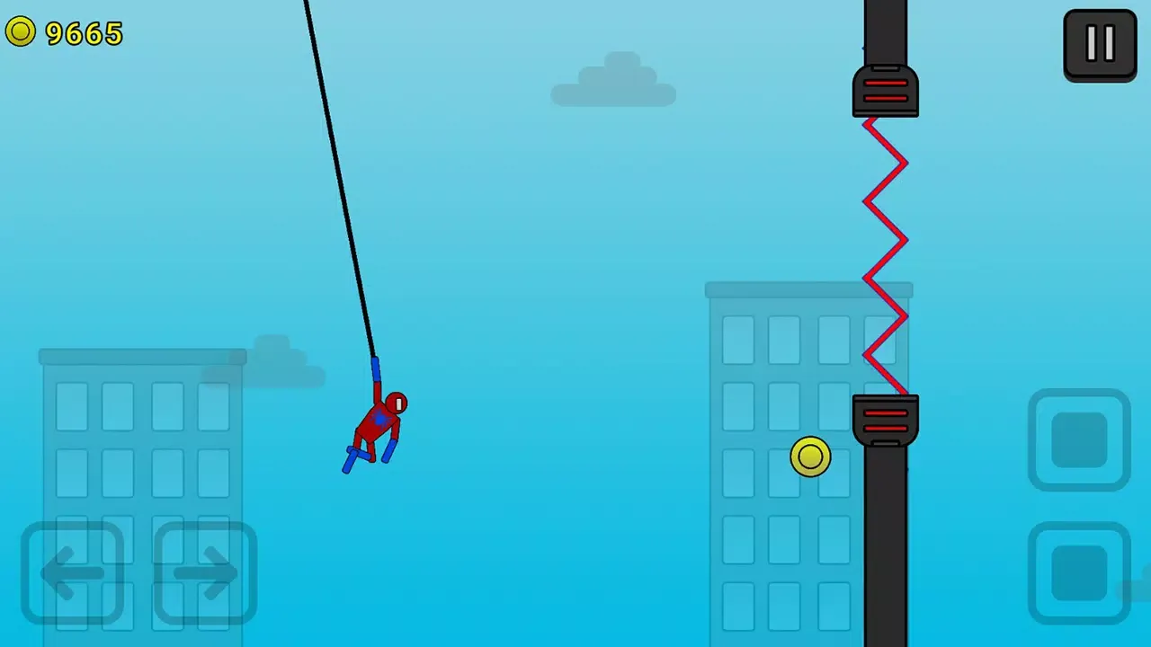 Venom Spider Game: Rope Swing应用截图