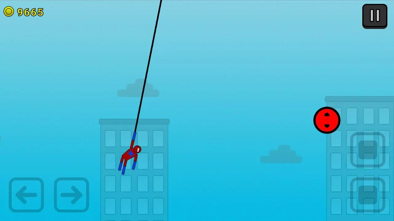 Venom Spider Game: Rope Swing应用截图