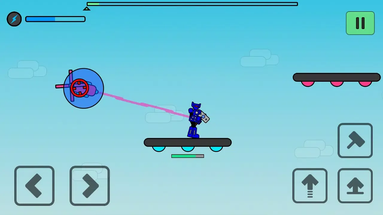 Ảnh chụp màn hình của Thor Game: Hammer Platformer