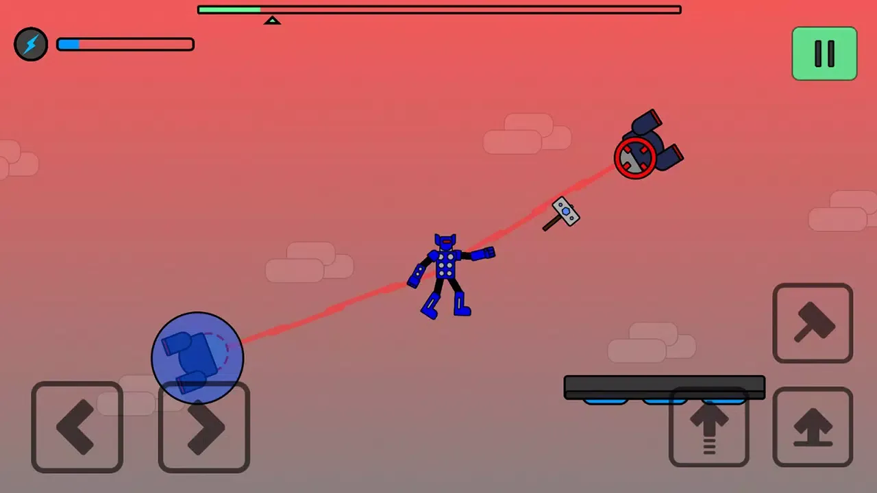 Ảnh chụp màn hình của Thor Game: Hammer Platformer