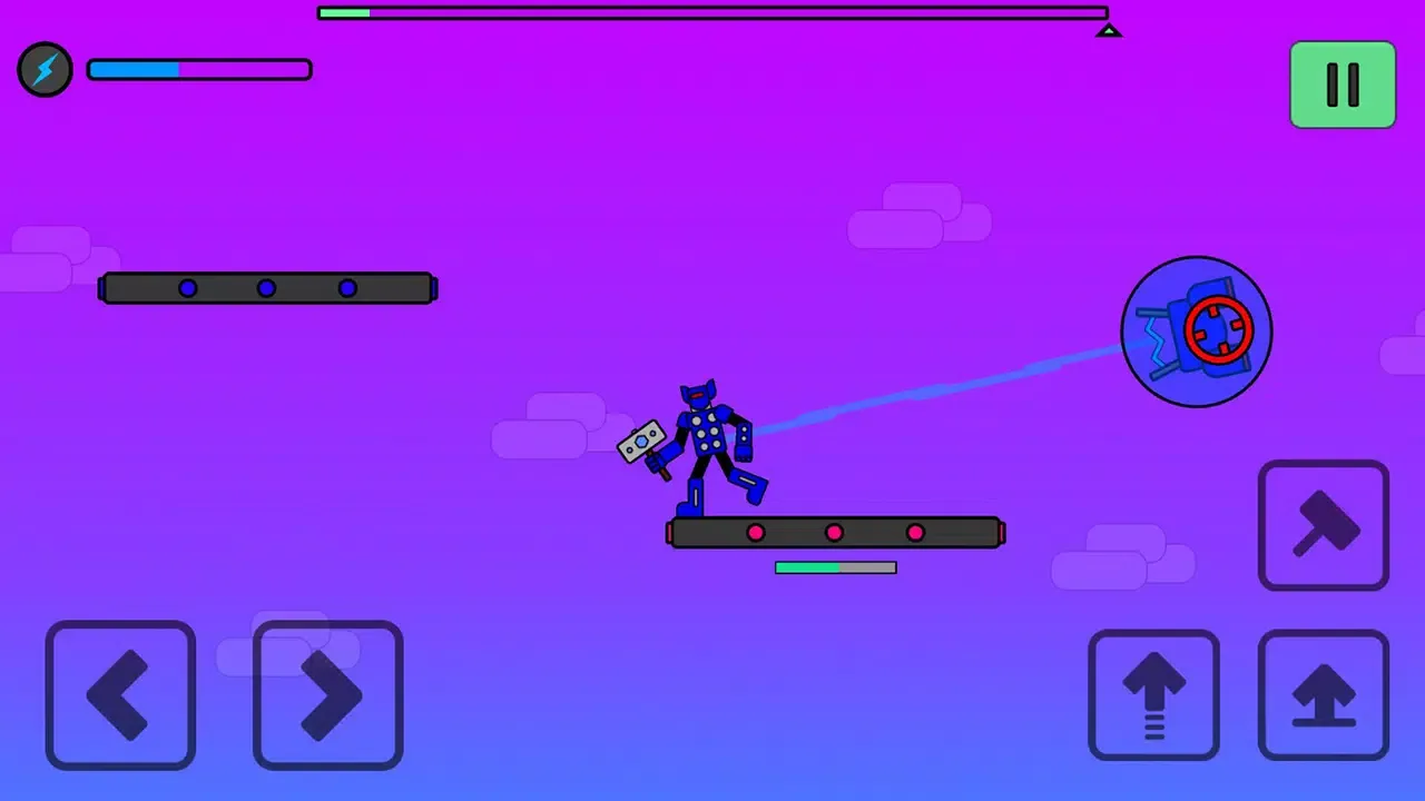Ảnh chụp màn hình của Thor Game: Hammer Platformer