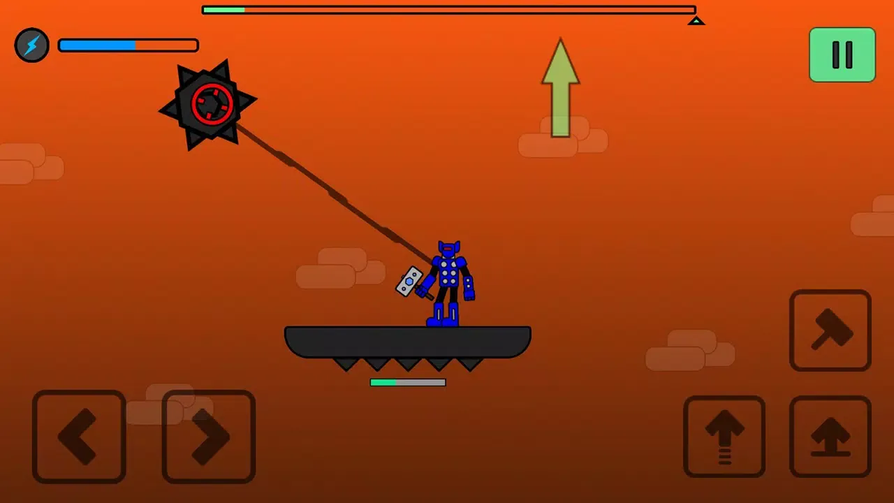 Ảnh chụp màn hình của Thor Game: Hammer Platformer