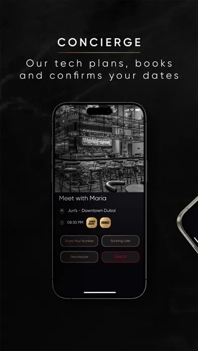 Capturas de tela do MAXION: The Matchmaking App