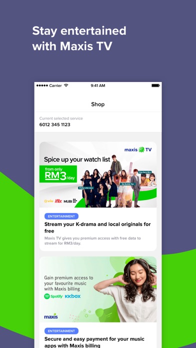 Captures d'écran de Maxis