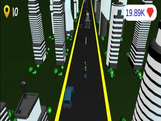 Tangkapan skrin Road Skid iPad 