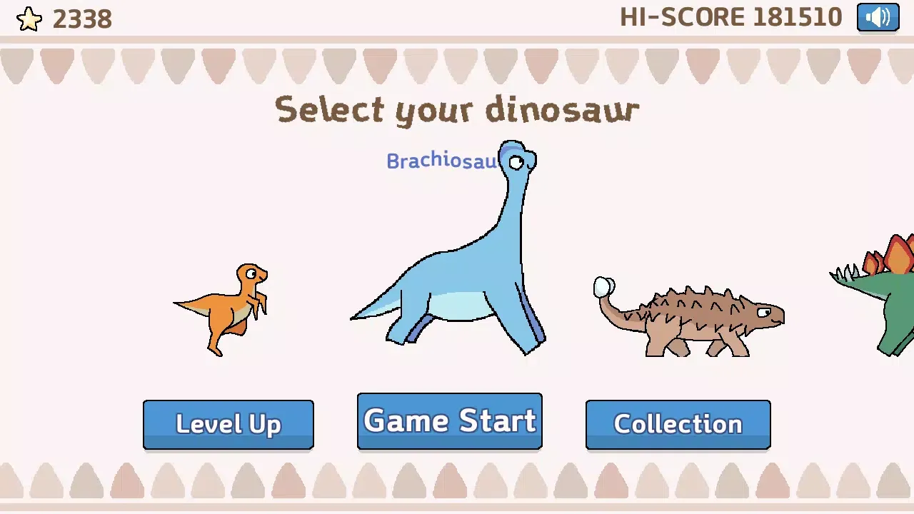 Doodle Dino Run स्क्रीनशॉट