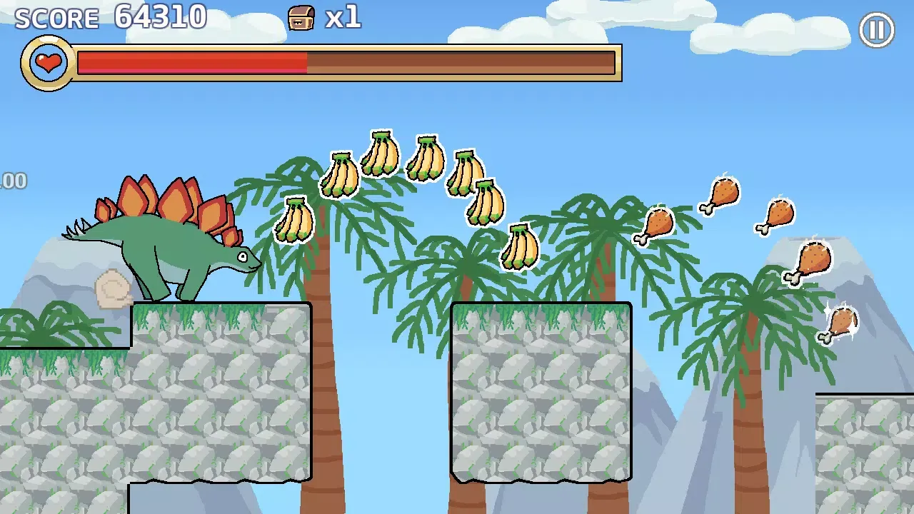 Doodle Dino Run स्क्रीनशॉट