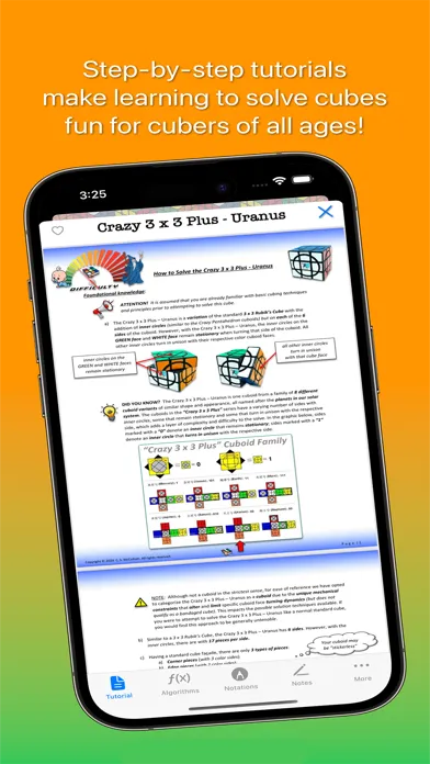 Cube-O-Pedia Ekran Görüntüleri