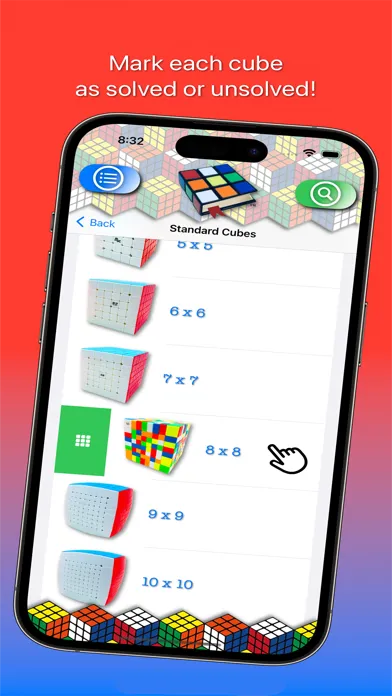 Cube-O-Pedia Ekran Görüntüleri
