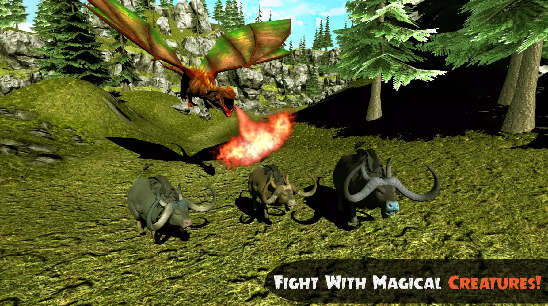 Wild Angry Bull, Jungle Attack Screenshots